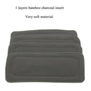 1pc Reusable 4 Layers Bamboo Charcoal Insert Baby Cloth Diaper Nappy Use Newly