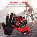 Anti-Skid MTB Bicycle Motorcycle Bike Protective Gloves (Red Full Finger) Newly