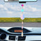 Colorful Hexagonal Diamond Crystal Suncatcher Lighting Accessories Car Pendant