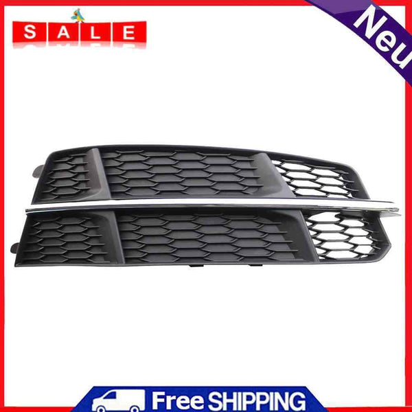 For A6 (C7) S-LINE Fog Light Grid Car Outdoor Replace Lamp Frame Cover