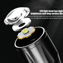 400mAh Portable Telescopic Zoom Torch USB Rechargeable Home Plastic Flashli