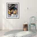 5D DIY Diamond Painting Crystal Ball Girl Full Round Drill Mosaic Art Picture