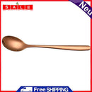 JUNERAIN Portable Spoon, Stainless Steel Tablespoon Portable Soup Student Picnic P