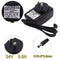 DC24V 0.5A Adapter AC 100V-240V to DC 24V Converter Power Supply Adapter 5.