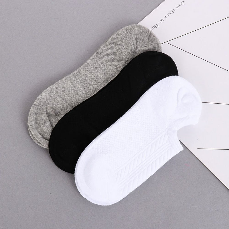 Elastic Massage Business Breathable Ankle Cotton Sock Boat Sox Men's Socks