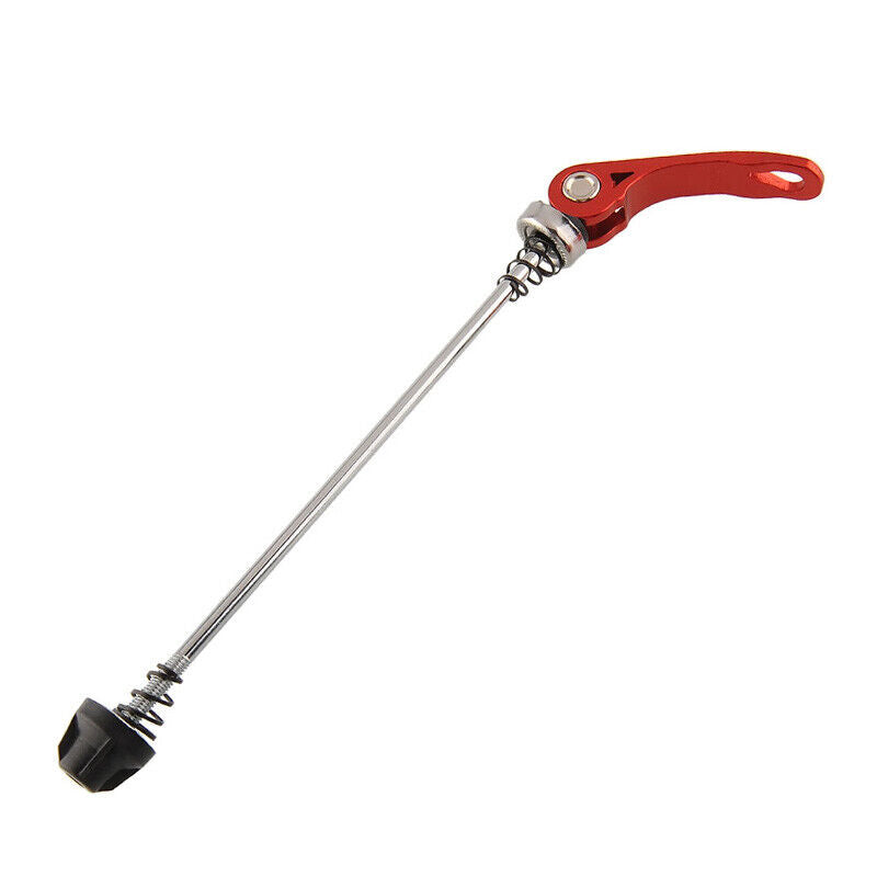 Pair Bike Bicycle Cycling Wheel Hub Skewers Quick Release Bolt red