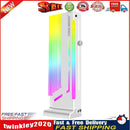 COOLMOON CM-GH2 Graphics Card Bracket Vertical 5V ARGB GPU Holder (White) Newly