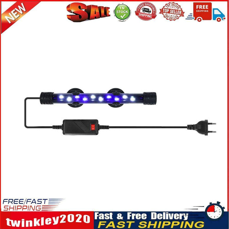 Aquarium Light LED Waterproof Fish Tank Lamp Underwater (EU SZDQ20BW) Newly