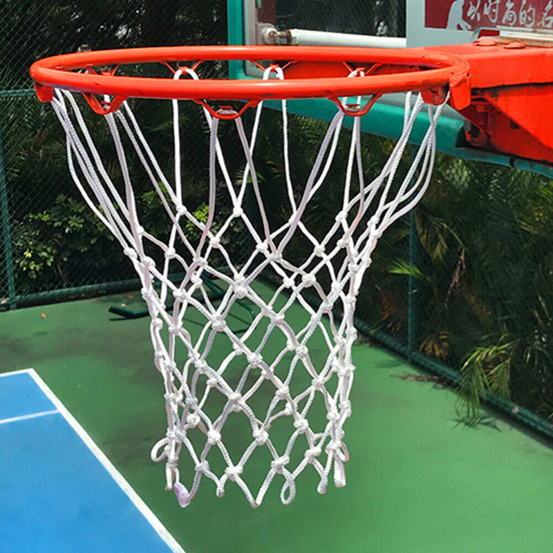 2pcs Sports Basketball Hoop Nylon Net Outdoor Backboard Goal Rim Thicken Me