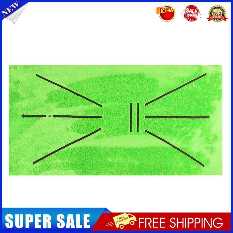 Golf Swing Training Mat Batting Direction Mark Pad Practice Equipment (5mm)