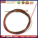 6pcs/set Rainbow Colorful Guitar Strings for Folk Acoustic Guitar Parts