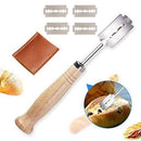 French Bread Scorer Bread Lame Cutter with Leather Bag Dough Scoring Tools