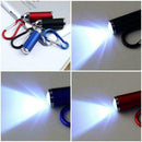 Ultra Bright Mini LED Camping Flashlight Torch Keyring Portable KeyChain S8P3