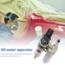 1/4 inch SMC Air Filter Pressure Regulator Trap Pneumatic Oil Water Separator