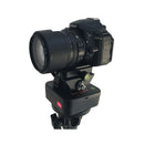 YT-1000 Motorized Pan Tilt Head with 1/4 Quick Release Plate + Phone Holder