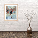 Painting By Numbers DIY Umbrella Girl Canvas Oil Wall Art Picture Ornaments Kit