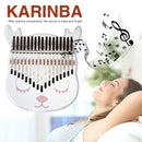 17 Key Crystal Transparent Kalimba Acrylic Thumb Piano Musical (Deer) Newly