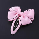 Cute Kids Baby Bowknot Barrettes Girls Princess Hair Clip Hairpins (H)