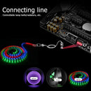 PHANTEKS 4Pin RGB Connector Cable 60cm Computer Case Fan RGB LED Strip Adapter
