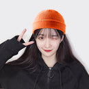 Unisex Outdoor Running Skiing Sports Beanie Hat Winter Cycling Warm Knitted C