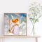 Rhinestone Picture Drawing 5D DIY Angl Full Round Drill Diamond Painting Art
