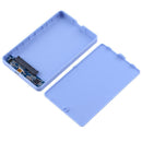 2.5in USB 3.0 SATA 3TB External HDD Hard Disk Drive Enclosure (Light Blue)