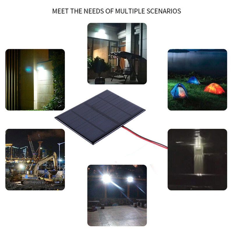 Outdoor Mini DIY Solar Charger Polysilicon Board for 9-12V Battery/Mobile P