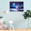 5D DIY Full Drill Diamond Painting Dancing with Water Cross Stitch Home Decor