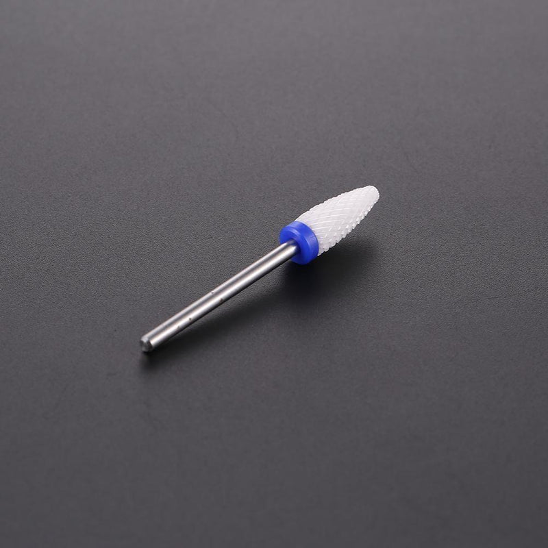 Electric Manicure Drills Nail Cone Tip Ceramic Drill Bits Pedicure Grinding Head