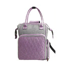 #A 600D Oxford Backpack Travel Portable Crochet Bag Needles Yarn Storage Organ