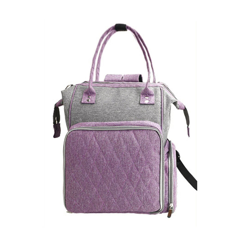 #A 600D Oxford Backpack Travel Portable Crochet Bag Needles Yarn Storage Organ