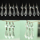 Pendants Hanging Drops Glass Lamp Lighting Accessories Prism Chandelier Crystal