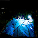 Induction LED Headlamp 500lm 7 Modes Outdoor Camping Head Flashlight Black