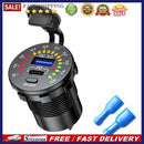 Car USB Charger Quick Charge 3.0 PD USB Type C Power Adapter with On/Off Switch