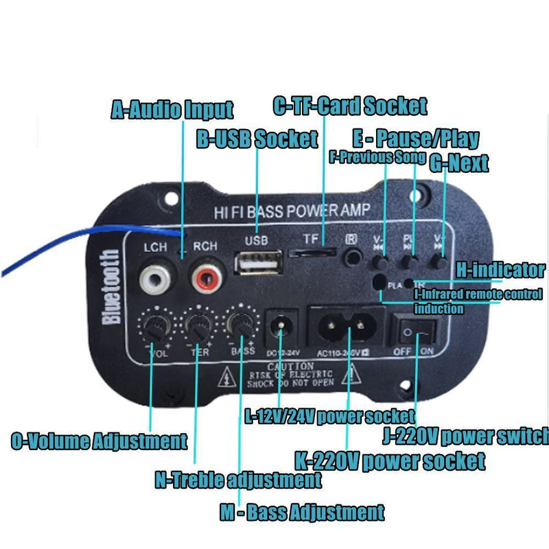Digital Board Bluetooth Amplifier Board Digital Bluetooth Amplifier Board Kit