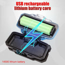 XPE LED Headlamp Wave Induction 500lm Waterproof Camping Headlight Red