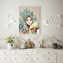 Chinese Opera DIY Diamond Painting Special Shaped 5D Handwork Wall Picture