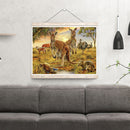 5D Kangaroo Mosaic Diamond Painting Drawing Full Round Drill DIY Art Handcraft