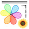 Windmill Flower Spinners Outdoor Ground Stake Wind Spinner For Kids|Children