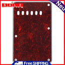 6 Holes Guitar Tremolo Cavity Cover Back Plate for ST SQ (Red Tortoise)