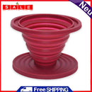 Collapsible Silicone Coffee Dripper Filter Reusable Cone Drip Cup Coffee Maker