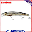 Electric Fishing Lure Minnow LED Light USB Rechargeable Bionic Freshwater Baits