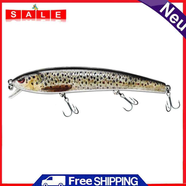 Electric Fishing Lure Minnow LED Light USB Rechargeable Bionic Freshwater Baits
