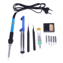 EU 220V 60W Temperature Adjustable Electric Soldering Pen Tool Kit