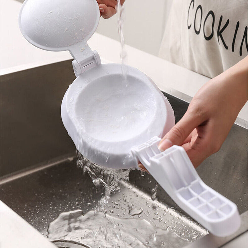 DIY Dumpling Wrapper Presser Pastry Dough Cutting Manual Jiaozi Maker (A)