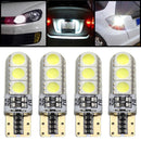 COB 12V Light Bulbs Car LED Reading Bulbs Dome Map License Plate Light T10 W5W