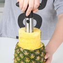 Stainless Steel Pineapple Peeler Slicer Fruit Corer Kitchen Tools (Black)