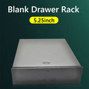 BOX525 External Enclosure 5.25"" PC Hard Drive Mobile Blank Rack Drawer Tray