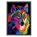 Cotton DIY Cross Stitch 11CT Stamped Colorful Animal Art Embroidery Kit Handw