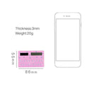 Mini Card Size Calculator Ultra-thin Cute Cartoon Solar Powered Calculator J7A7